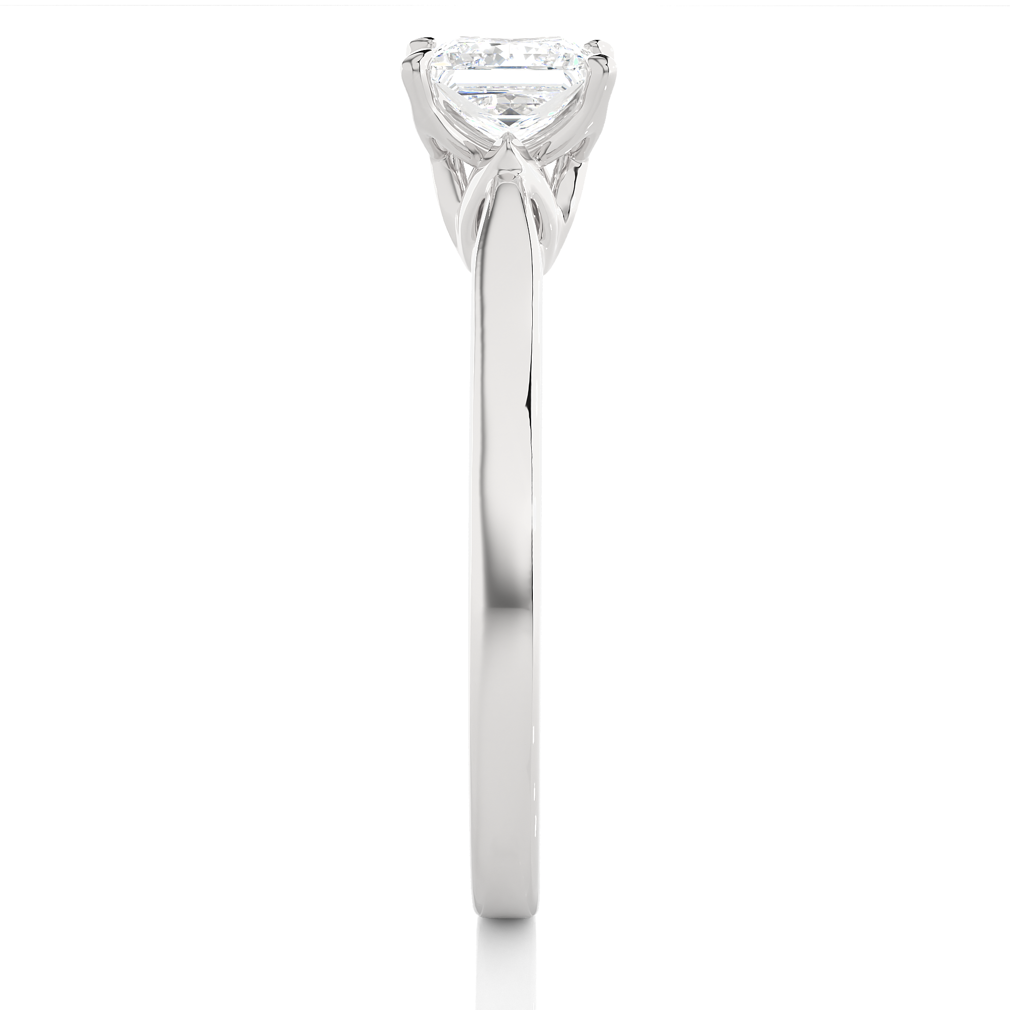 0.57 Carat G Color VS1 Clarity Diamond Studded Natural Diamond Ring.